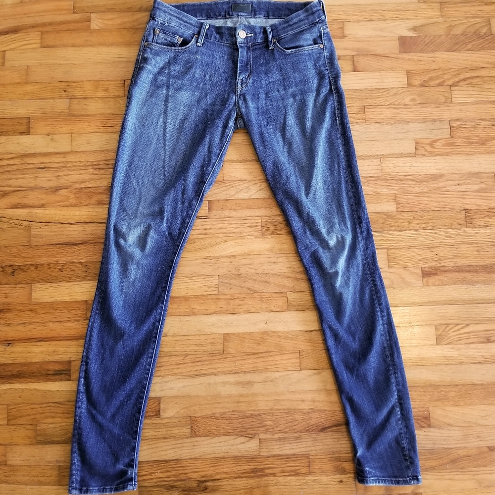 MOTHER The Looker Jeans Here Kitty Kitty 28